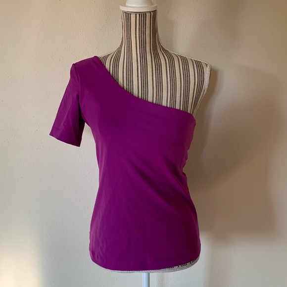 Aaluuka One shoulder women’s top built in bra New Festival - Picture 1 of 5